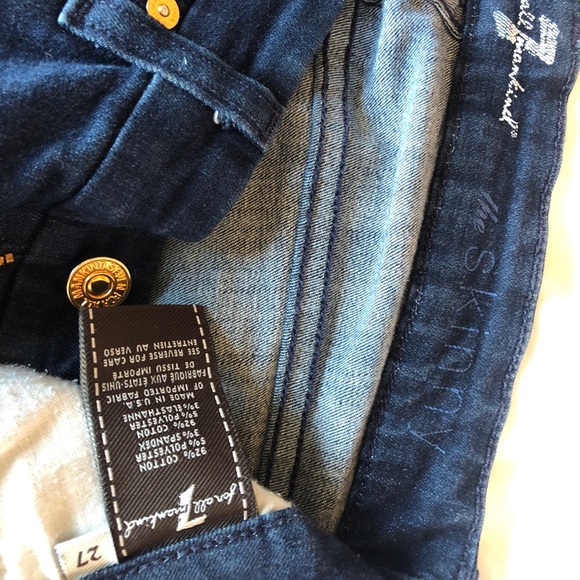 Rarely worn high-waisted 7 jeans! - Picture 8 of 8